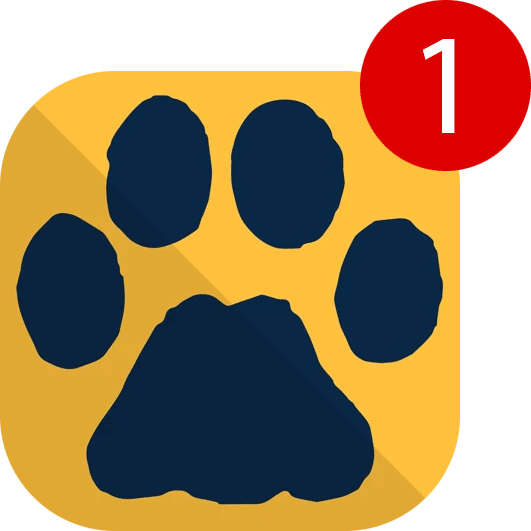 UC Merced Connect app with notification