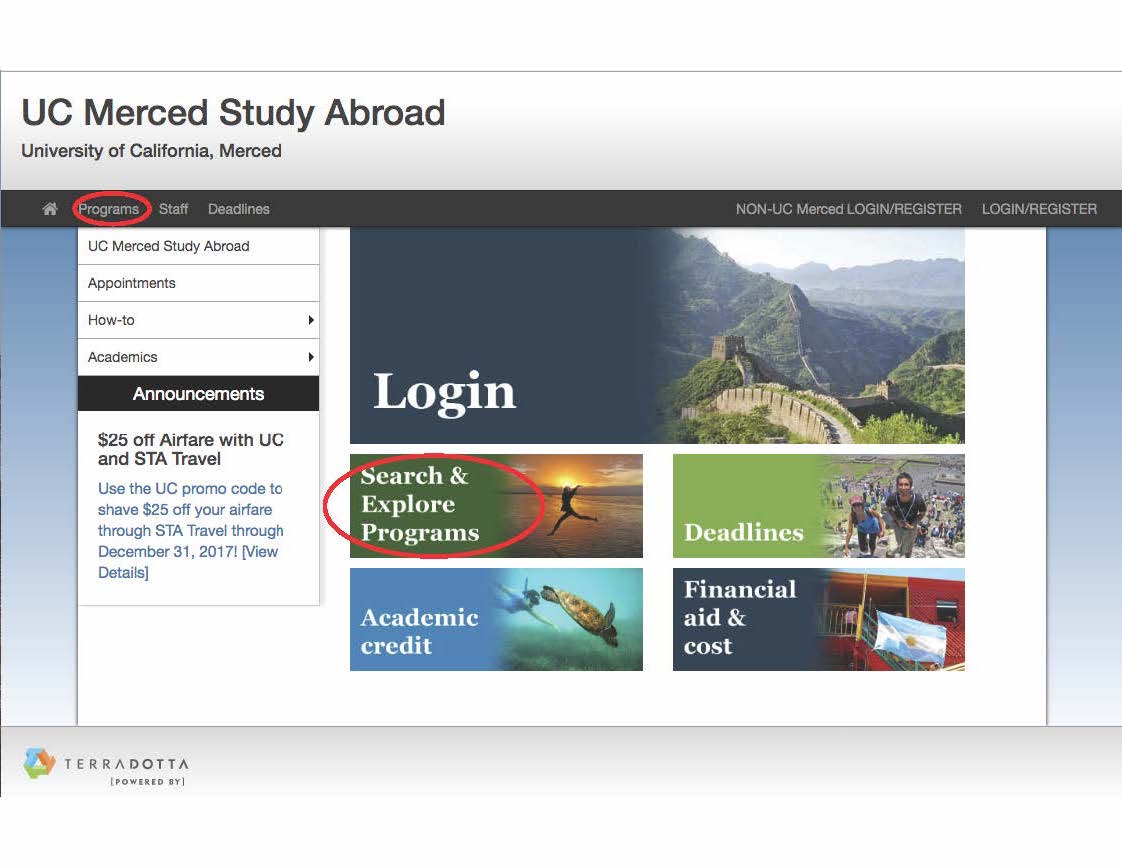 Program Search Link